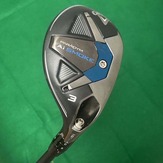 Callaway AI Smoke 3 (18*) Hybrid Project X Cypher Black 70 Stiff Flex +HC