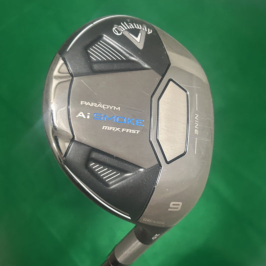 Callaway AI Smoke Max Fast 9 Wood Mitsubishi Tensei Blue/Silver Senior Flex +HC