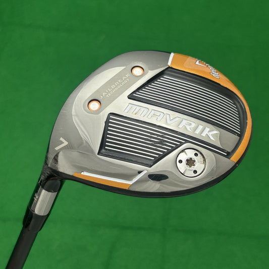 Callaway Mavrik 7 Wood Left Hand UST Mamiya Helium Black 5 Senior Flex