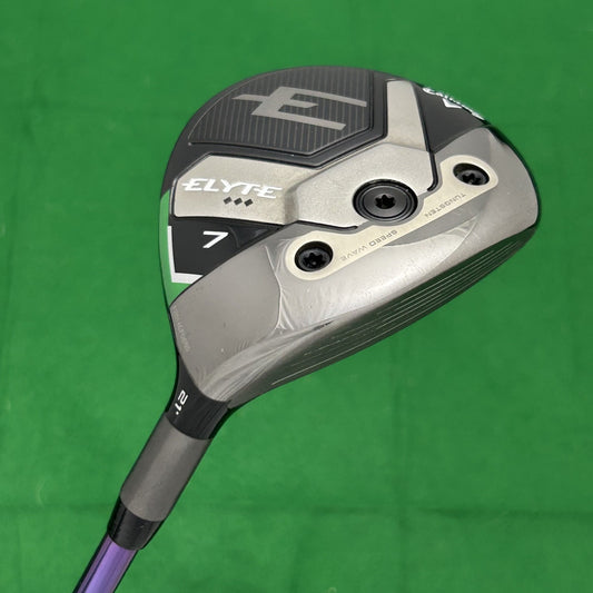 Callaway Elyte Triple Diamond 7 Wood Project X HZRDUS Smoke Green PVD 70 TX +HC