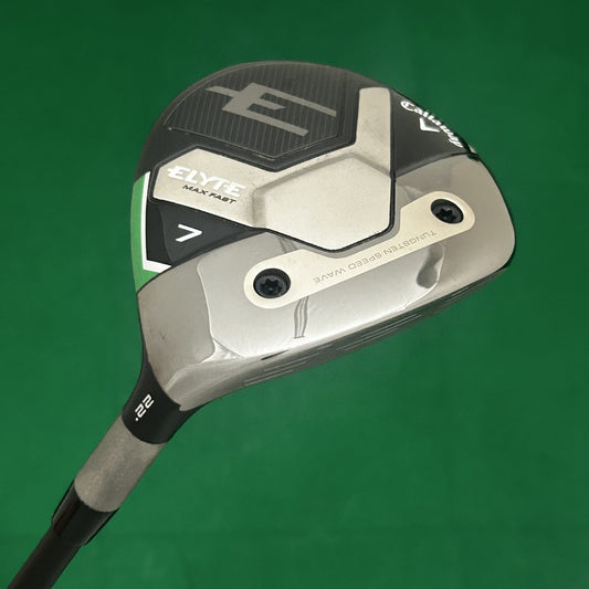 Callaway Elyte Max Fast 7 Wood Mitsubishi Vanquish PL 40 Senior Flex Shaft +HC