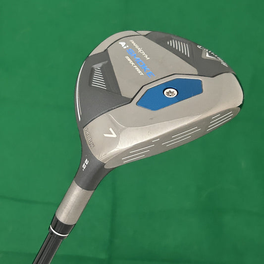 MINT Callaway AI Smoke Max Fast 7 Wood Tensei Blue/Silver Senior Flex Shaft +HC