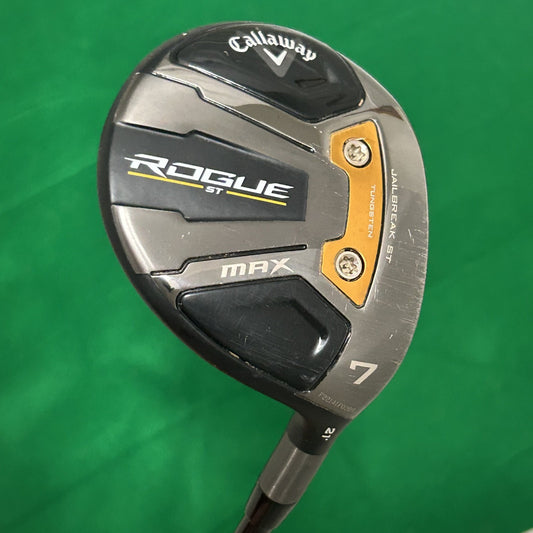 Callaway Rogue ST Max 7 Wood Mitsubishi Tensei AV White 75 Stiff Flex Shaft +HC