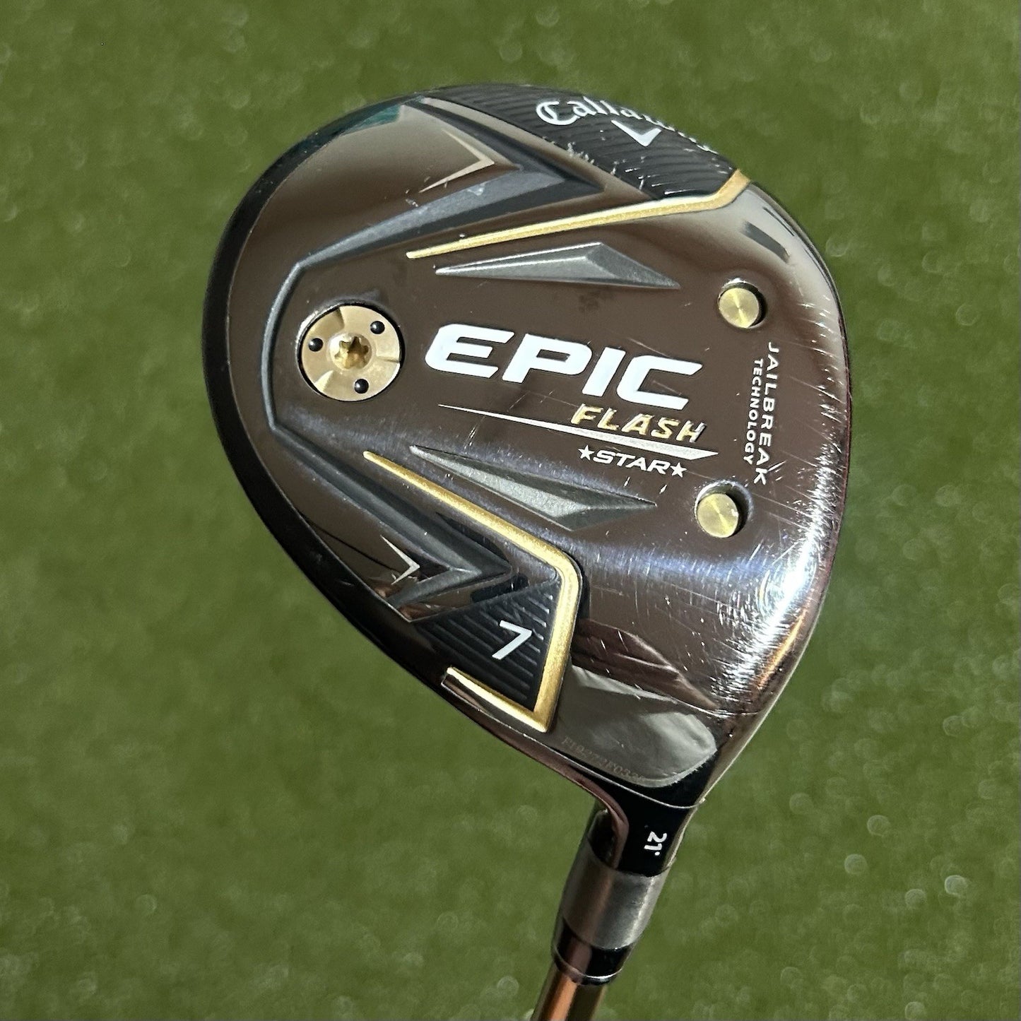 Callaway Epic Flash Star 7 Wood UST ATTAS Speed 40 Stiff Flex Shaft +HC