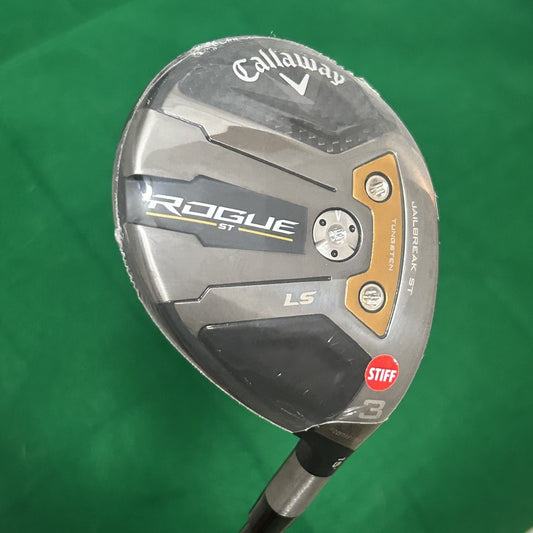 NEW Callaway Rogue ST LS 3 Wood Tensei AV White 75 Stiff Flex +HC Tour Certified