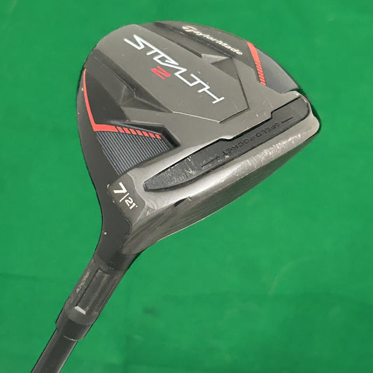 TaylorMade Stealth 2 Fairway 7 Wood Fujikura Ventus TR Red 5 Regular Flex Shaft