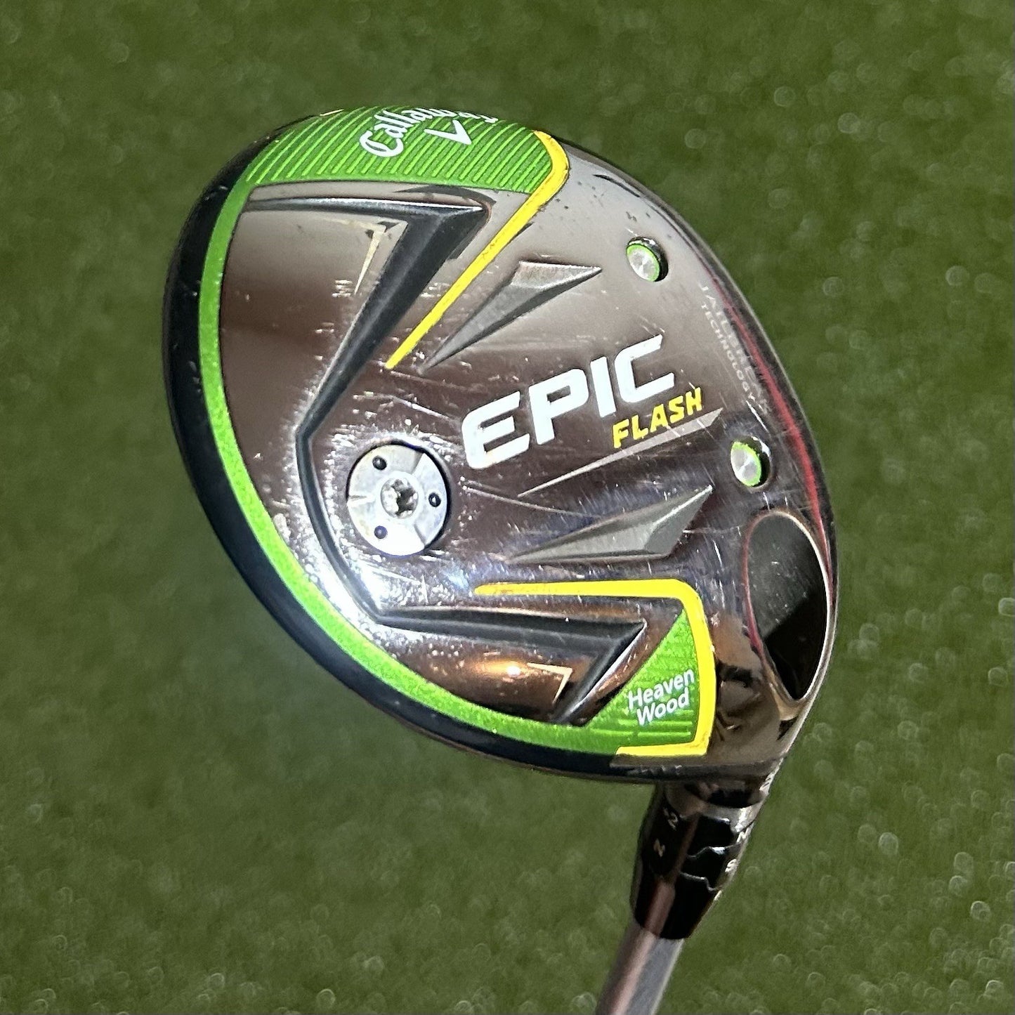 Callaway Epic Flash Heavenwood Project X Evenflow Green 45 Senior Flex +HC