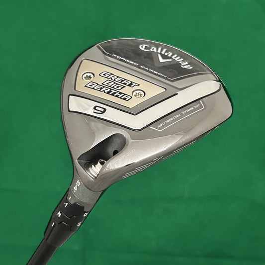 Callaway 2023 Great Big Bertha 9 Wood Mitsubishi MMT 70 Regular Flex