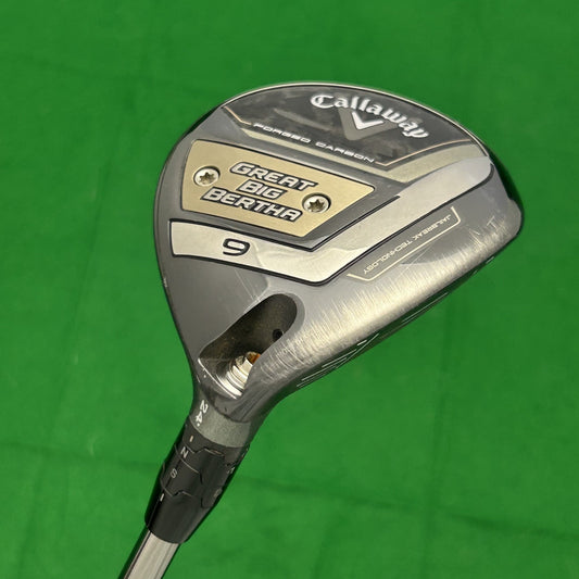 Callaway 2023 Great Big Bertha 9 Wood UST Helium Nanocore IP 60 Senior Flex +HC