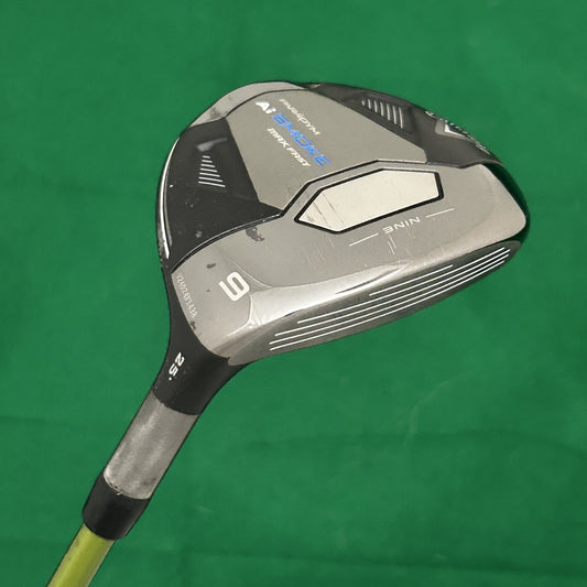 Callaway AI Smoke Max Fast 9 Wood Aldila Green NV 55 Senior Flex +HC