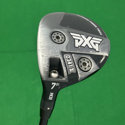 PXG 0341X Fairway 7 Wood Project X HZRDUS Smoke Black RDX 70 Stiff Left-Handed