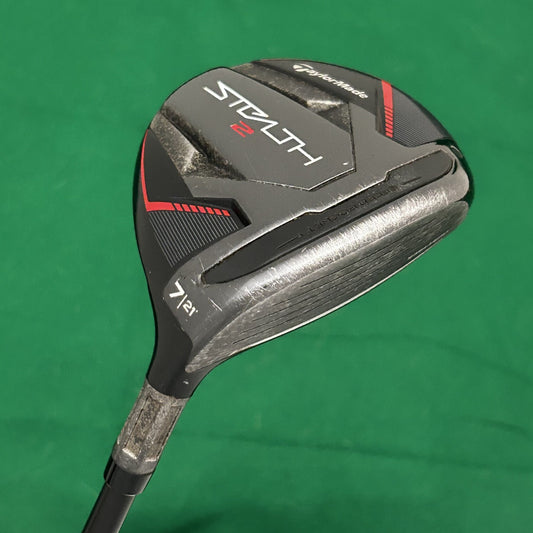 TaylorMade Stealth 2 Fairway 7 Wood UST Mamiya Helium Black 5 Regular Flex Shaft