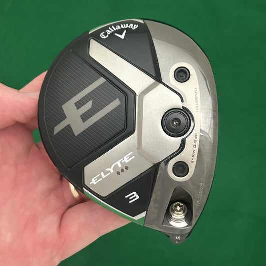 Callaway Elyte Triple Diamond 3 Wood (15*) - Club Head & Cover Only