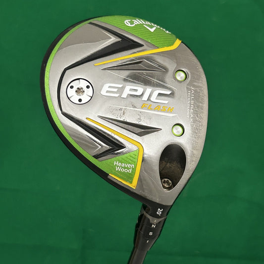 Callaway Epic Flash Heavenwood Project X EvenFlow Riptide 60 Stiff Flex +HC