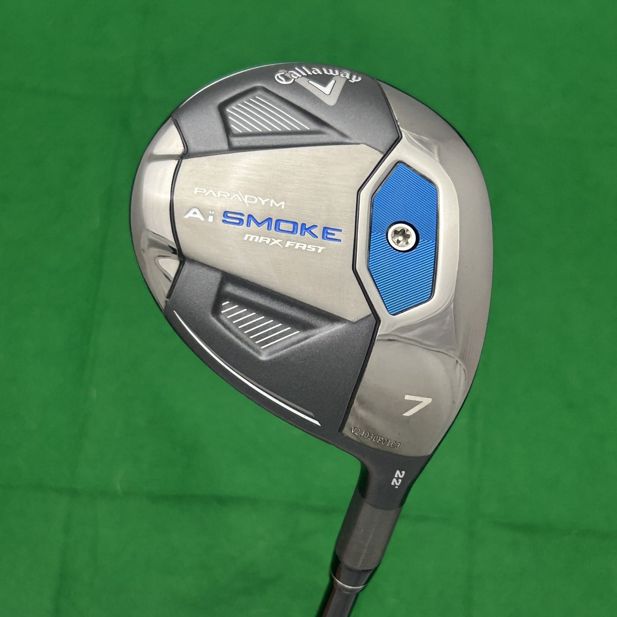 Callaway Ai Smoke Max Fast Fairway 7 Wood Tensei Blue/Silver 40 Senior +HC