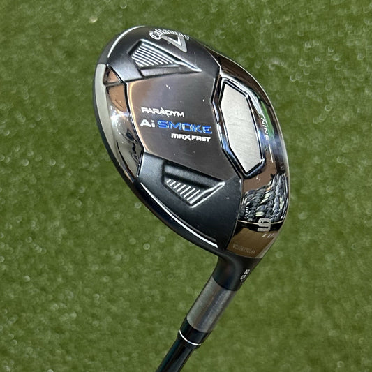 Callaway AI Smoke Max Fast 9 Wood Mitsubishi Tensei Blue/Silver Senior Flex +HC