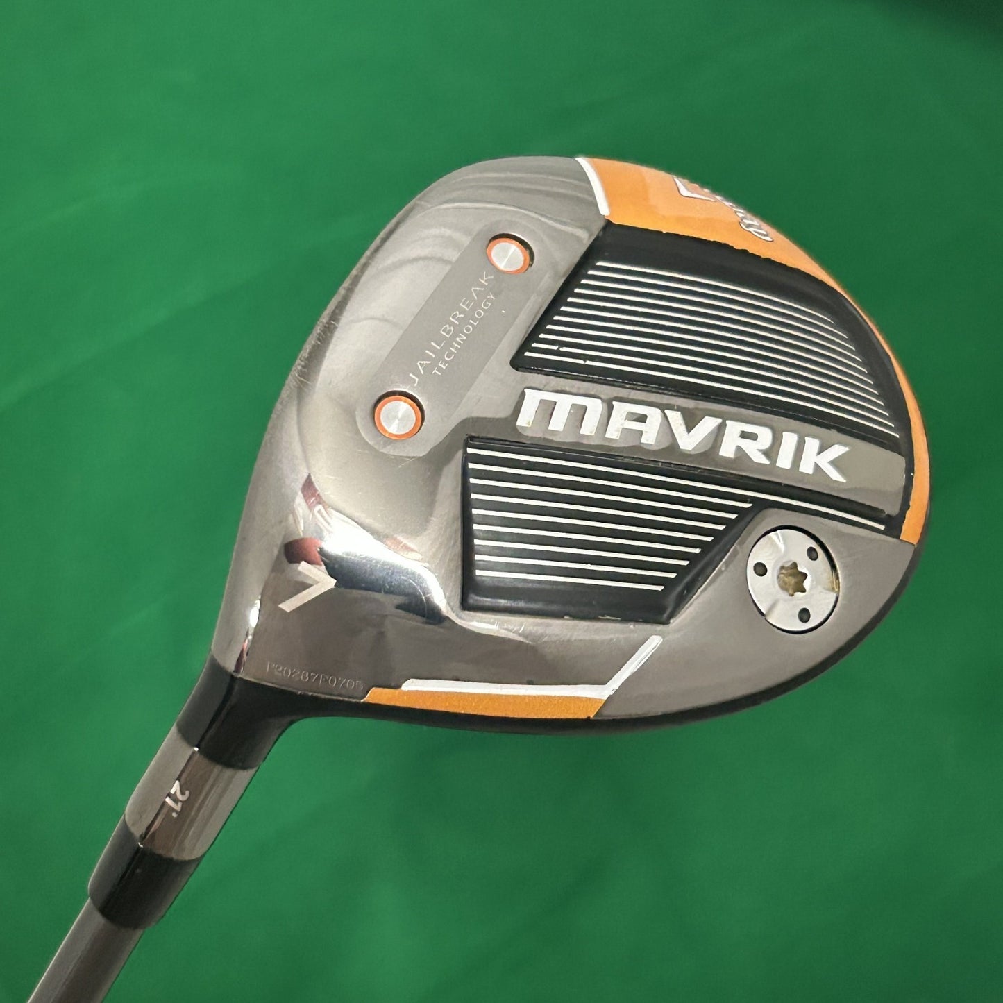 LH Callaway Mavrik 7 Wood Project X EvenFlow Riptide 60 Regular Flex Shaft