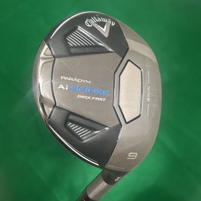 Callaway AI Smoke Max Fast 9 Wood Mitsubishi Tensei Blue/Silver Senior Flex +HC