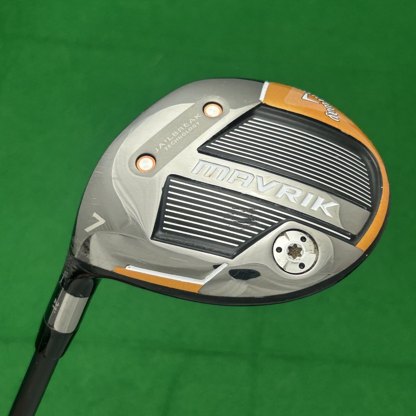 Callaway Mavrik 7 Wood Left Hand UST Mamiya Helium Black 5 Senior Flex