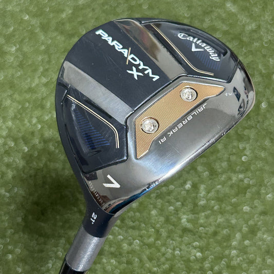 Callaway Paradym X 7 Wood Project X HZRDUS Silver 70 Stiff Flex Shaft +HC