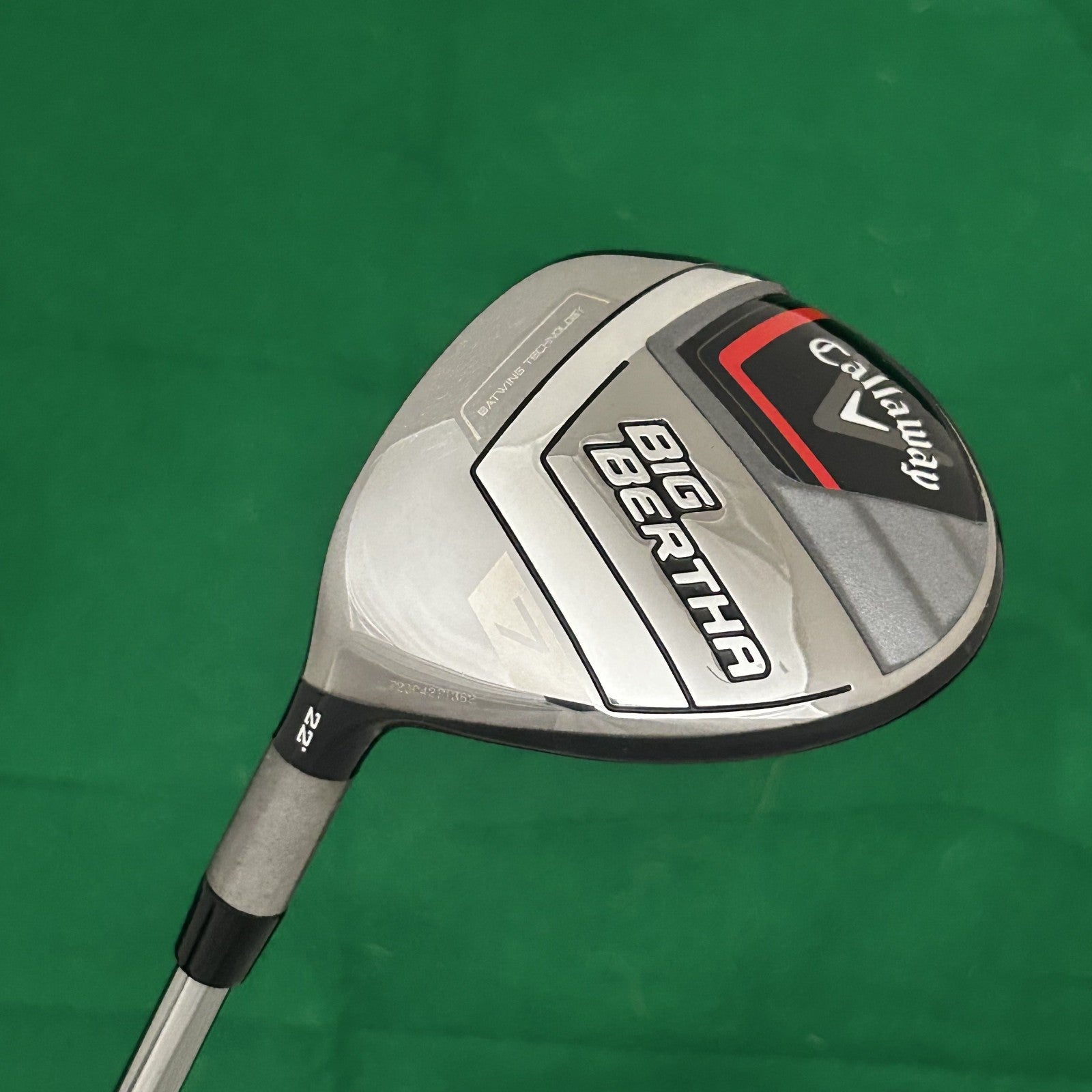 Callaway 2023 Left Handed Big Bertha 7 Wood RCH 55 Regular Flex Shaft