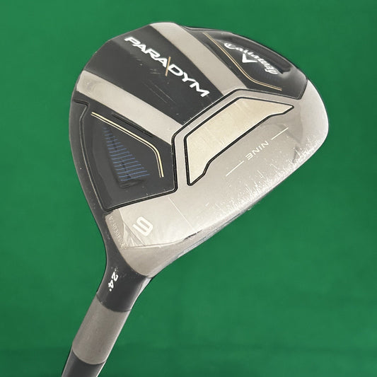 Callaway Paradym 9 Wood Aldila Ascent Blue 50 Senior Flex Shaft +HC