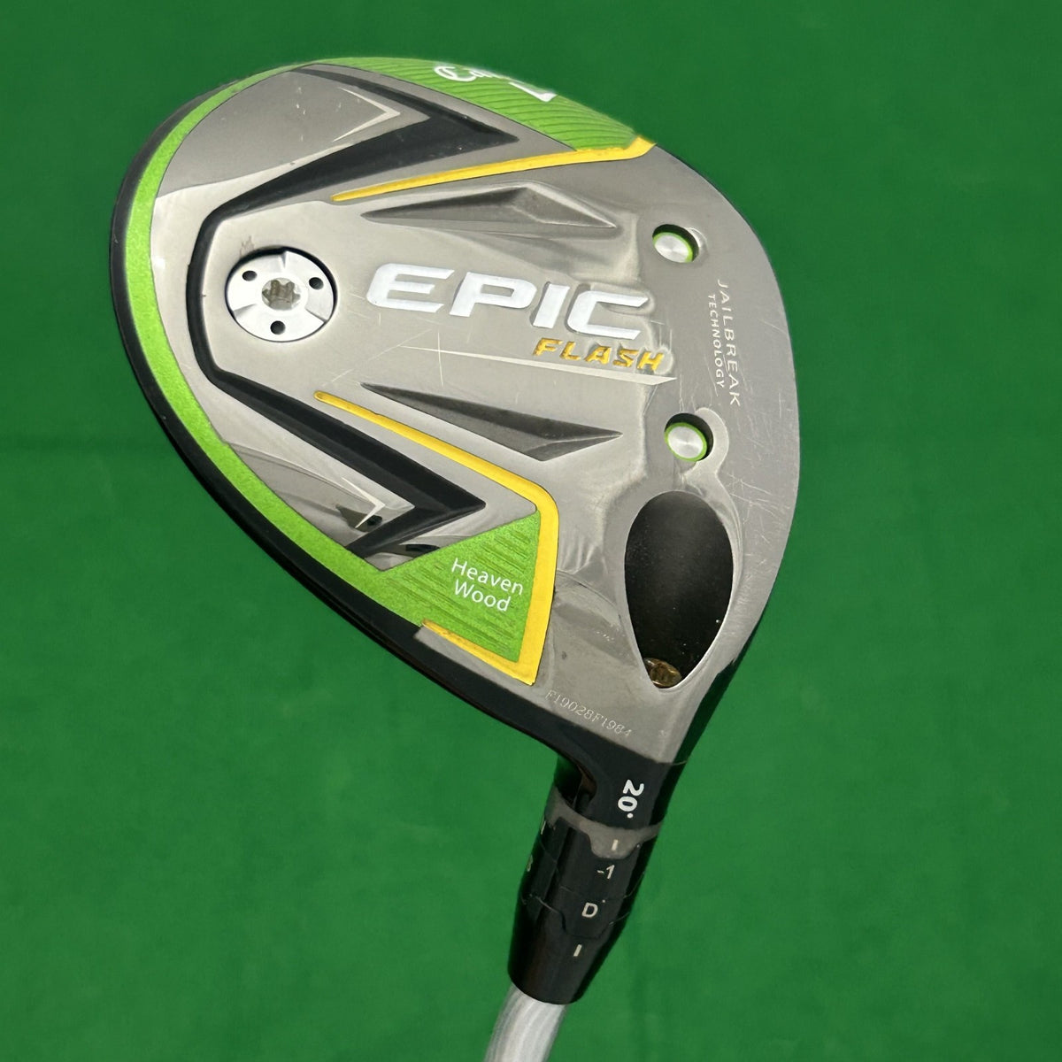 Callaway Epic Flash Heavenwood Project X EvenFlow Green 65 Regular +HC