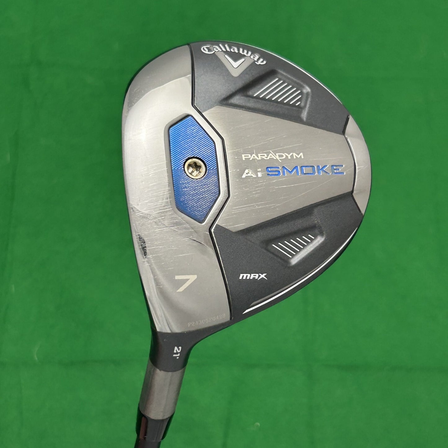 Callaway AI Smoke Max Left Handed 7 Wood Tensei Blue 65 Regular Flex Shaft +HC