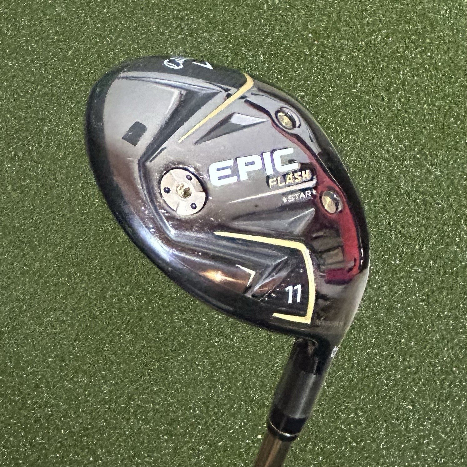Callaway Epic Flash Star 11 Wood UST ATTAS Speed 40 Regular Flex Shaft +HC