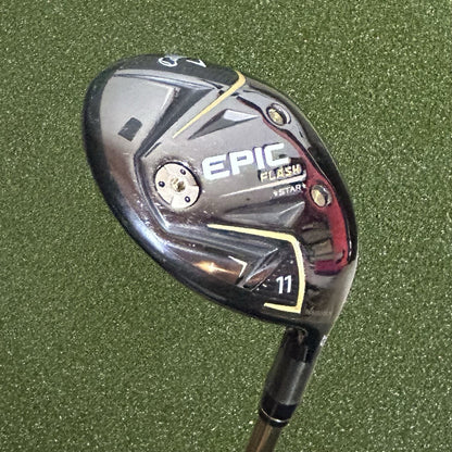 Callaway Epic Flash Star 11 Wood UST ATTAS Speed 40 Regular Flex Shaft +HC