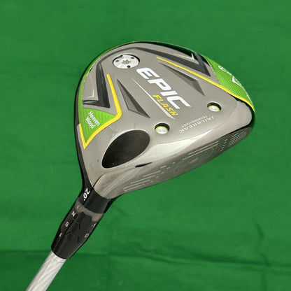 Callaway Epic Flash Heavenwood Project X EvenFlow Green 45 Senior +HC