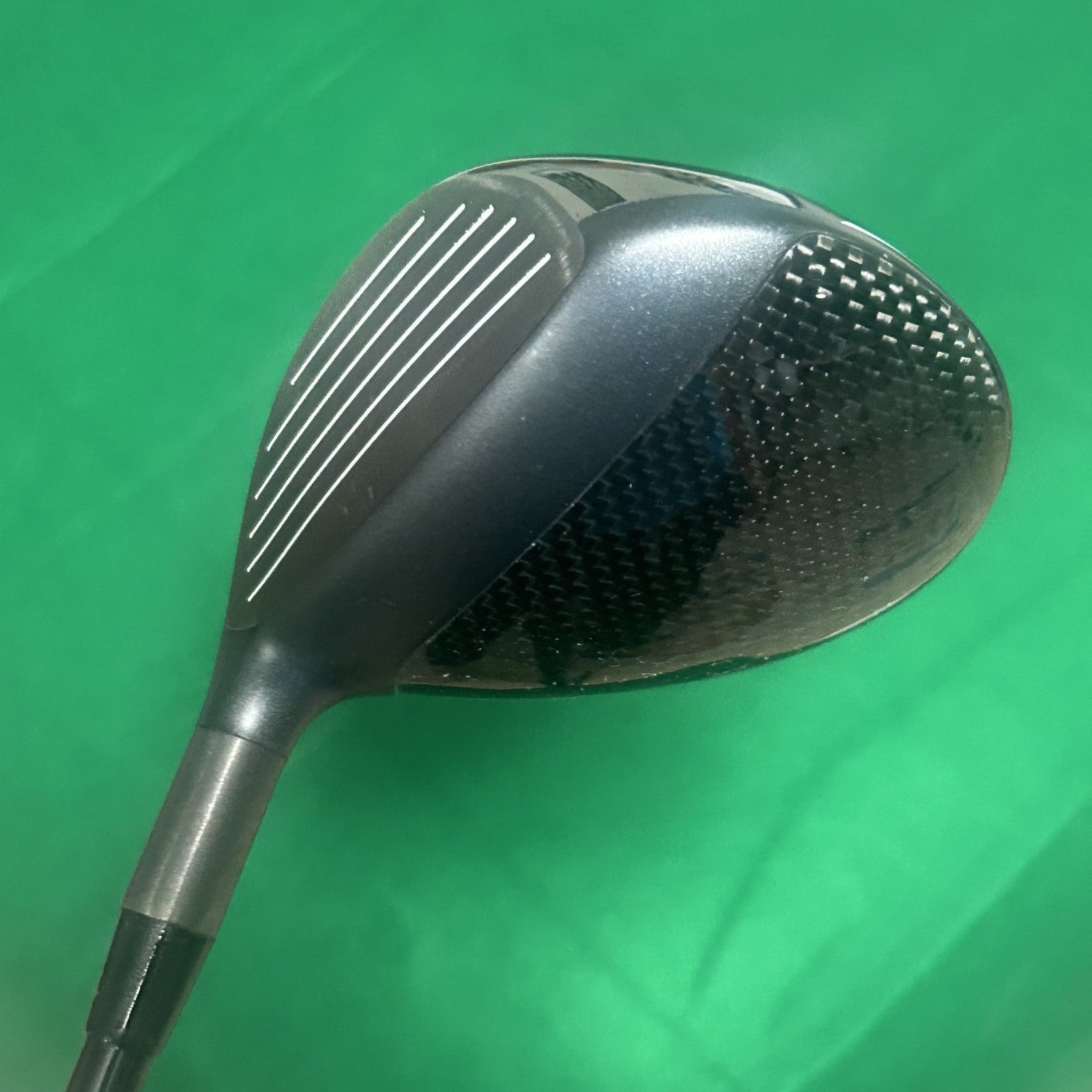 Callaway AI Smoke Triple Diamond 7 Wood HZRDUS Smoke Black -1” Regular Flex +HC