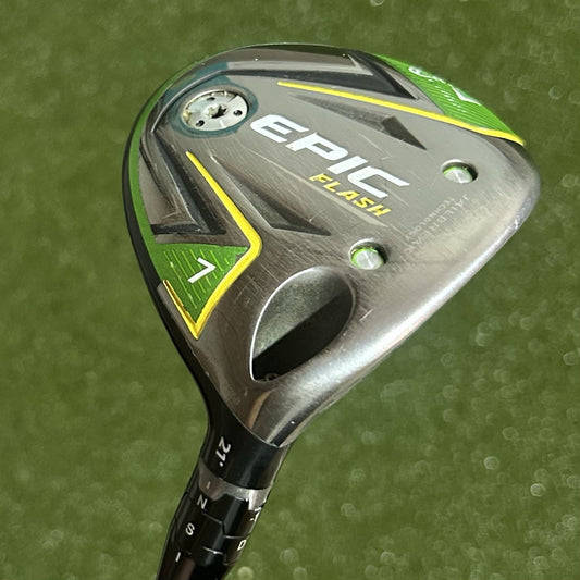 Callaway Epic Flash 7 Wood Project X Evenflow Green 65 Regular Flex +HC