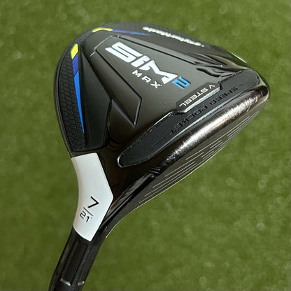 TaylorMade SIM2 Max 7 Wood Aldila Rogue Silver 70 Stiff Flex