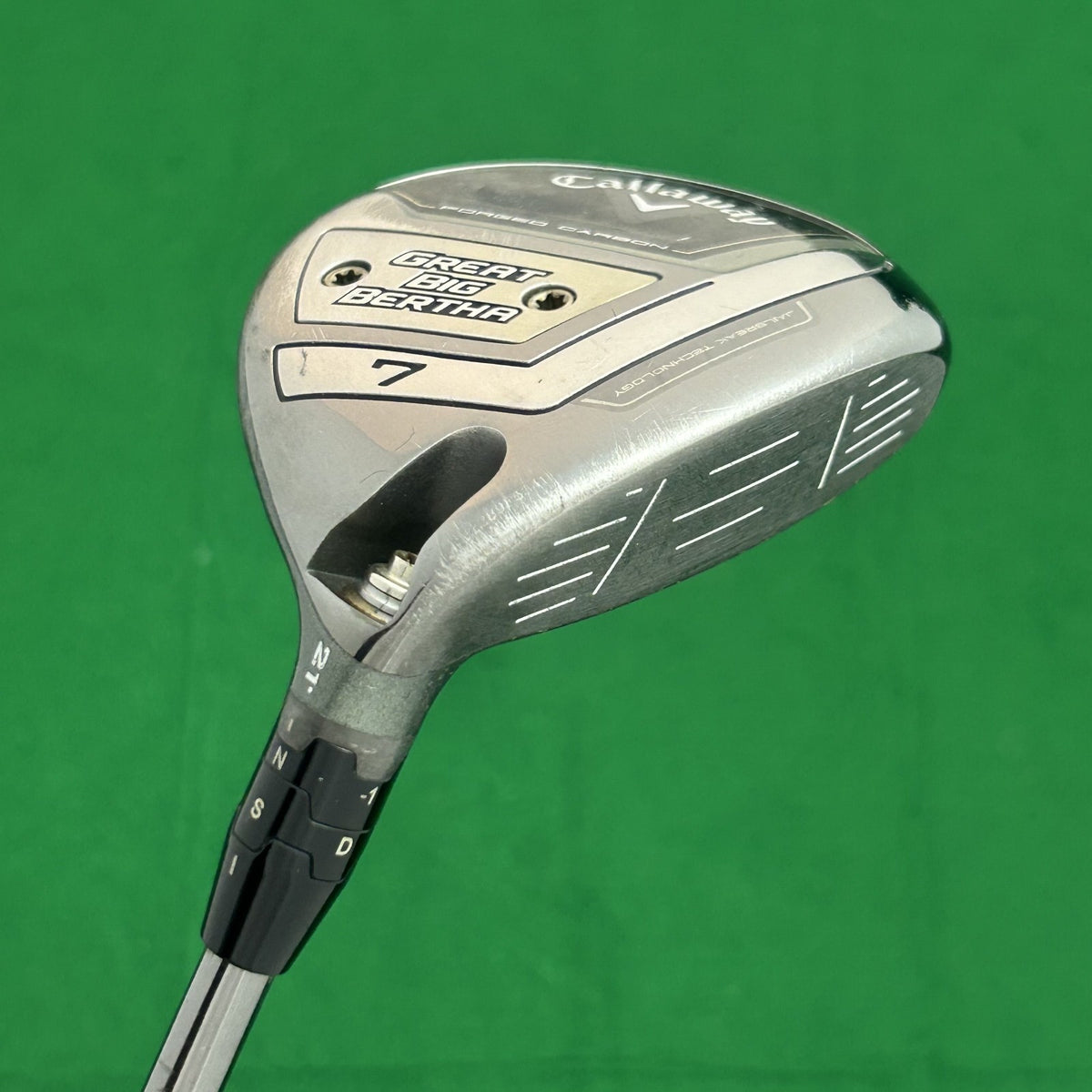 Callaway 2023 Great Big Bertha Fairway 7 Wood UST Mamiya Helium 4 Senior +HC