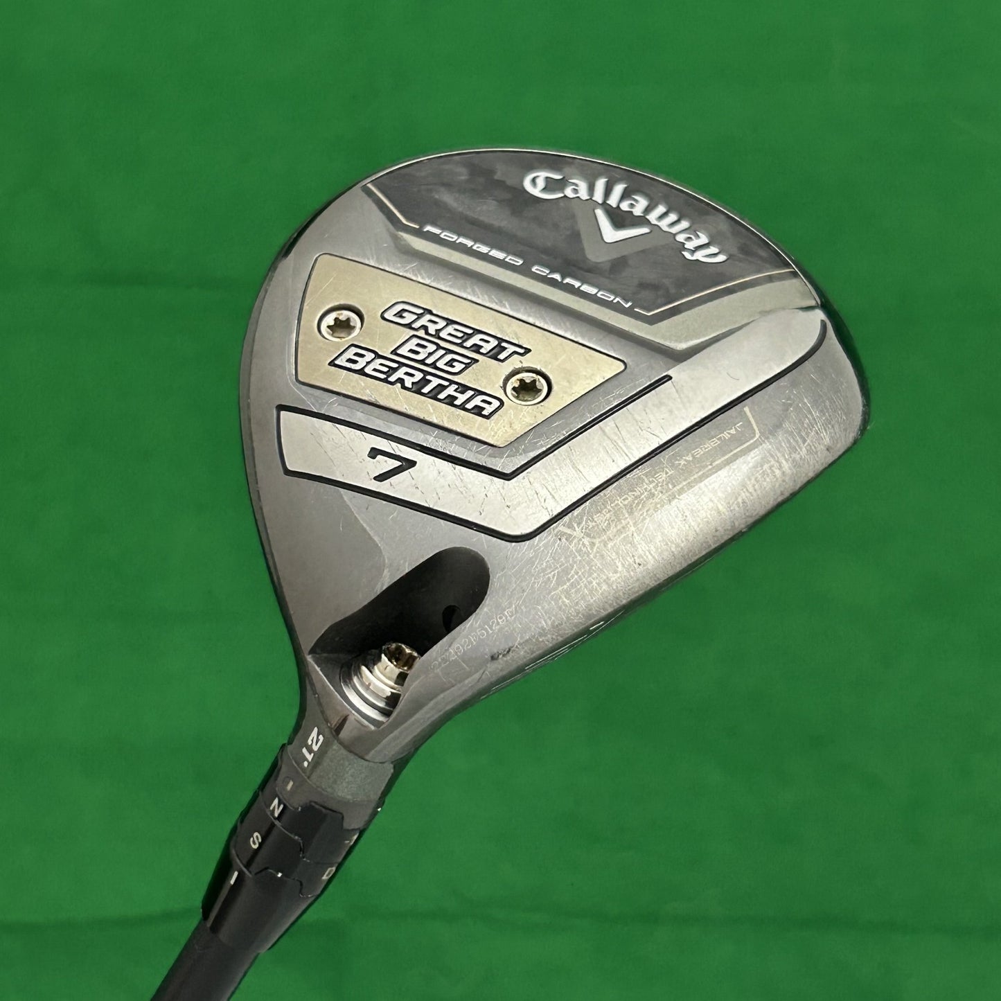 Callaway 2023 Great Big Bertha Fairway 7 Wood Project X Cypher 60 Regular +HC