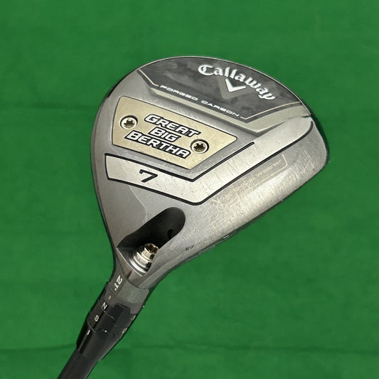 Callaway 2023 Great Big Bertha Fairway 7 Wood Project X Cypher 60 Regular +HC