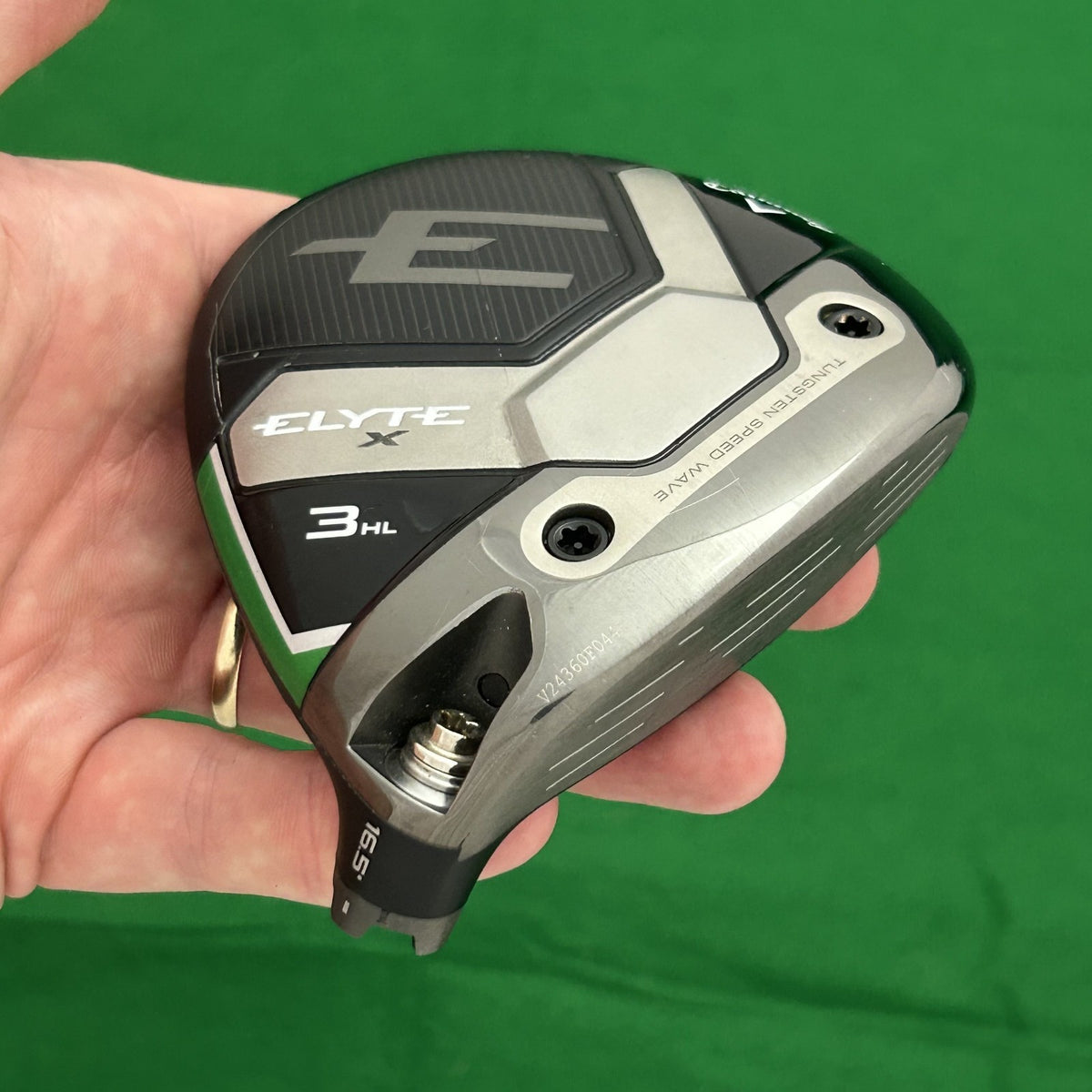 Callaway Elyte X 3HL Fairway Wood (16.5*) Club Head Only +HC (Elite)