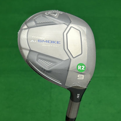 NEW Callaway AI Smoke Max Fast 9 Wood Tensei Blue/Silver Senior Flex +HC