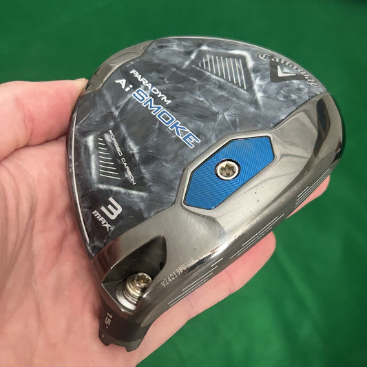 Callaway AI Smoke Max 3 Wood (15*) - Club Head & Cover Only