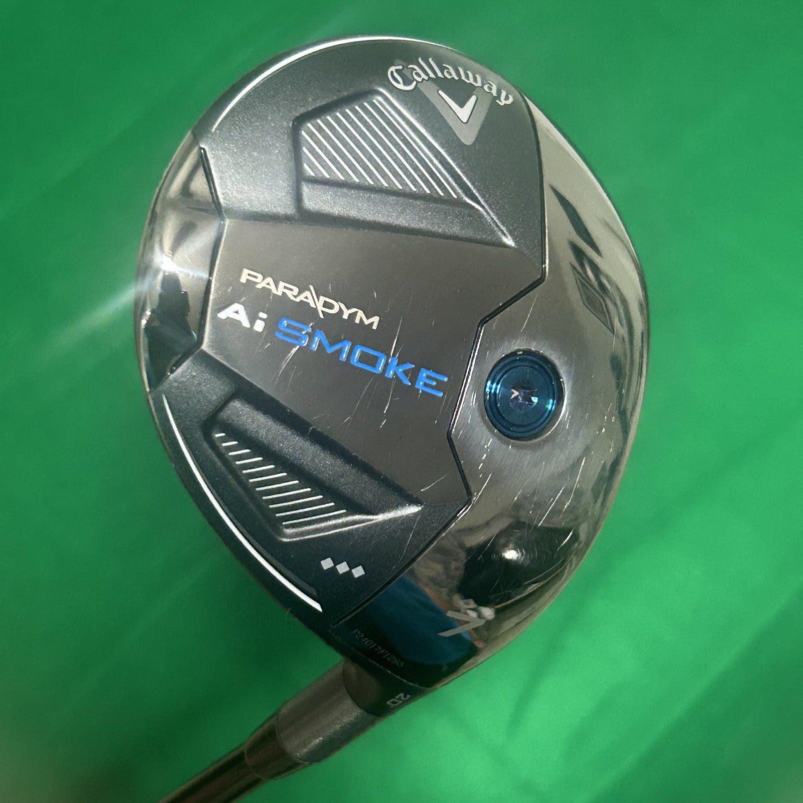 Callaway AI Smoke Triple Diamond 7 Wood HZRDUS Smoke Black -1” Regular Flex +HC