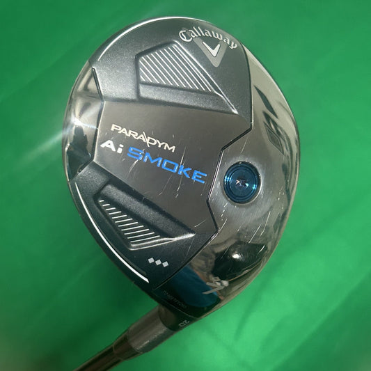 Callaway AI Smoke Triple Diamond 7 Wood HZRDUS Smoke Black -1” Regular Flex +HC