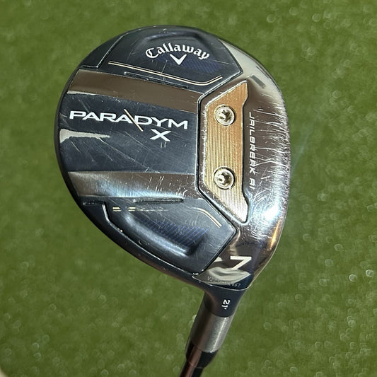 Callaway Paradym X 7 Wood Project X Denali Black 70 Stiff Flex Shaft +HC
