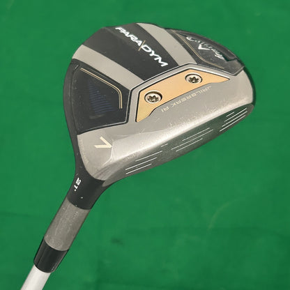 Callaway Paradym 7 Wood Aldila Ascent PL Blue 40 Senior Flex +HC