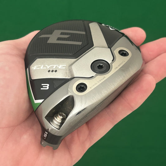 Callaway Elyte Triple Diamond 3 Wood (15*) - Club Head & Cover Only