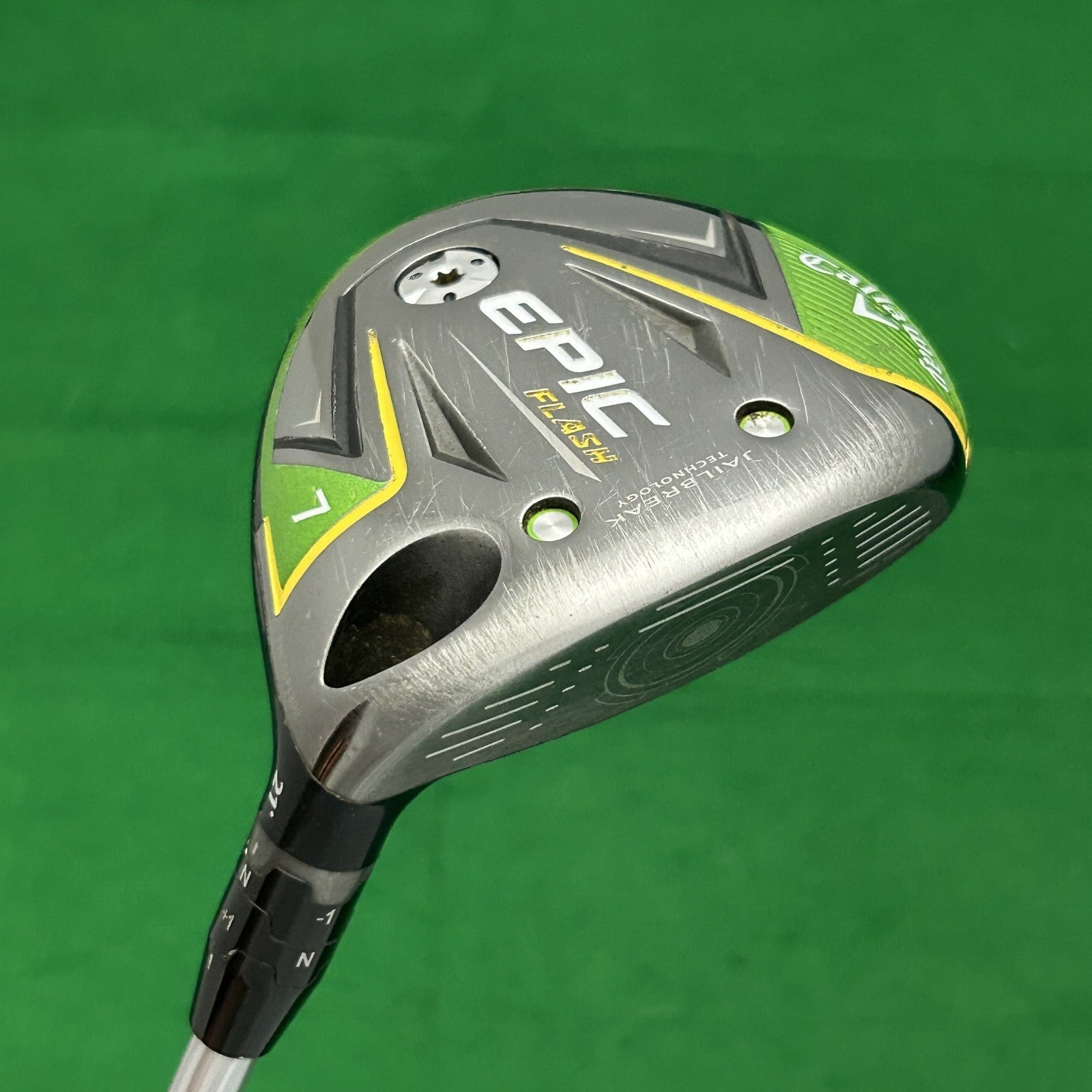 Callaway Epic Flash 7 Wood Project X EvenFlow Green 55 Regular Flex +HC