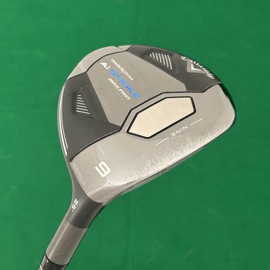 Callaway AI Smoke Max Fast 9 Wood Mitsubishi Tensei Blue/Silver Senior Flex +HC