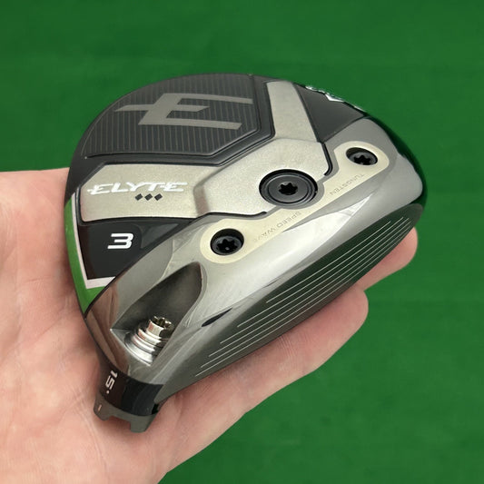 Callaway Elyte Triple Diamond 3 Wood (15*) - Club Head & Cover Only (Elite)