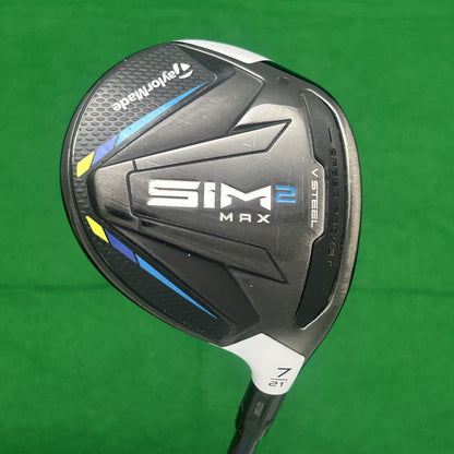 TaylorMade Sim 2 Max Fairway 7 Wood Fujikura Ventus Blue 5R Regular