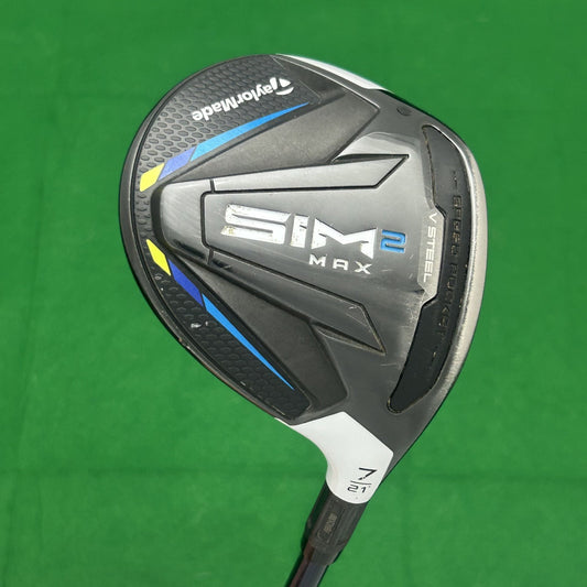 TaylorMade SIM2 Max Fairway 7 Wood Fujikura Ventus Blue 6 Stiff Flex Shaft